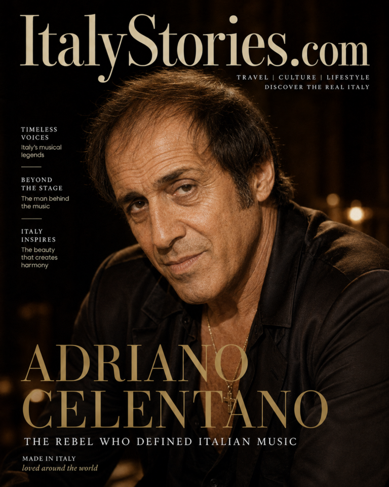 Adriano Celentano cover for ItalyStories