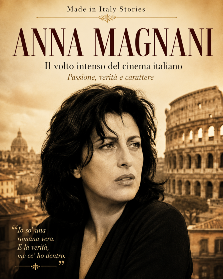 Anna Magnani, icon of Italian cinema and Rome
