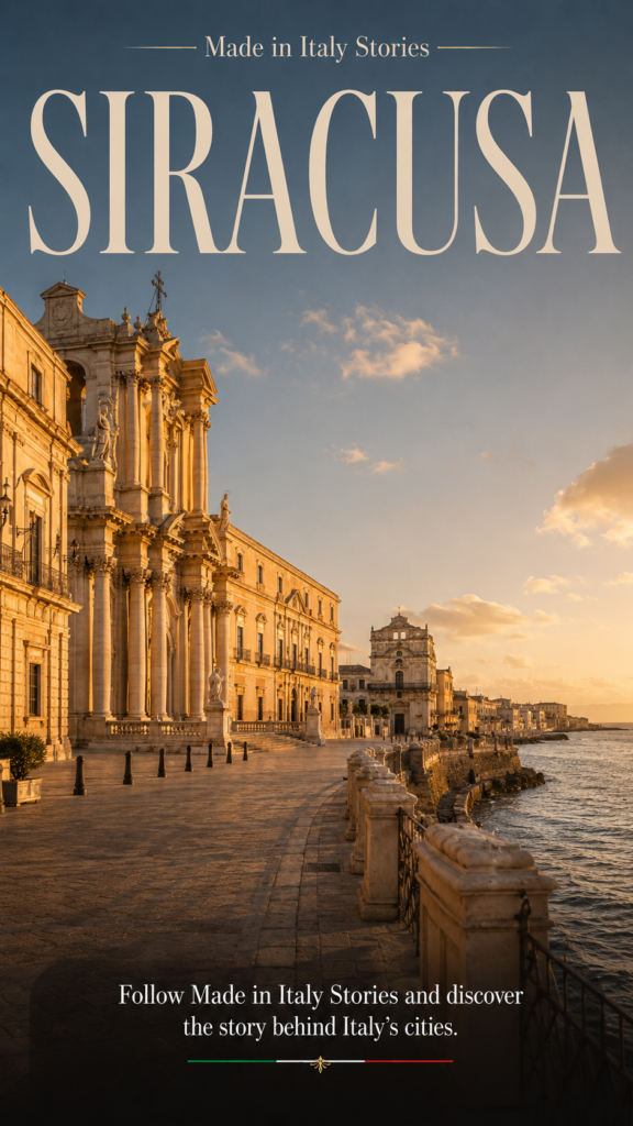 Syracuse, Sicily, where Greek history and the Mediterranean meet