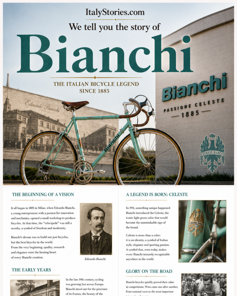 Bianchi: The Celeste Bicycle That Carried Italy into Legend