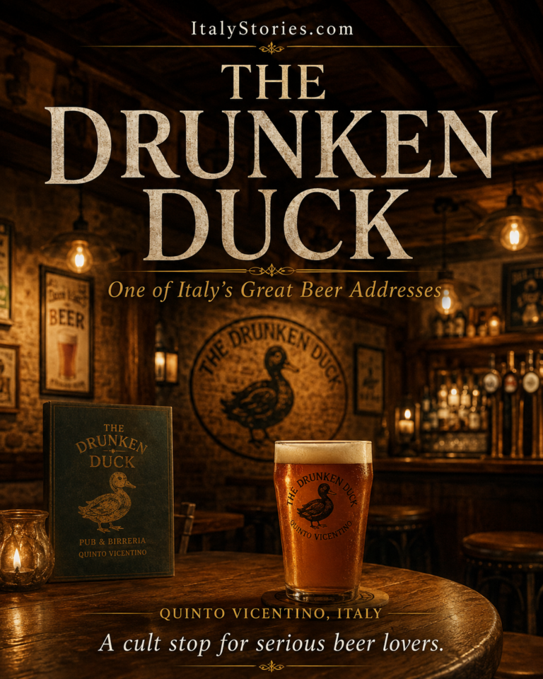 The Drunken Duck pub in Quinto Vicentino, Veneto