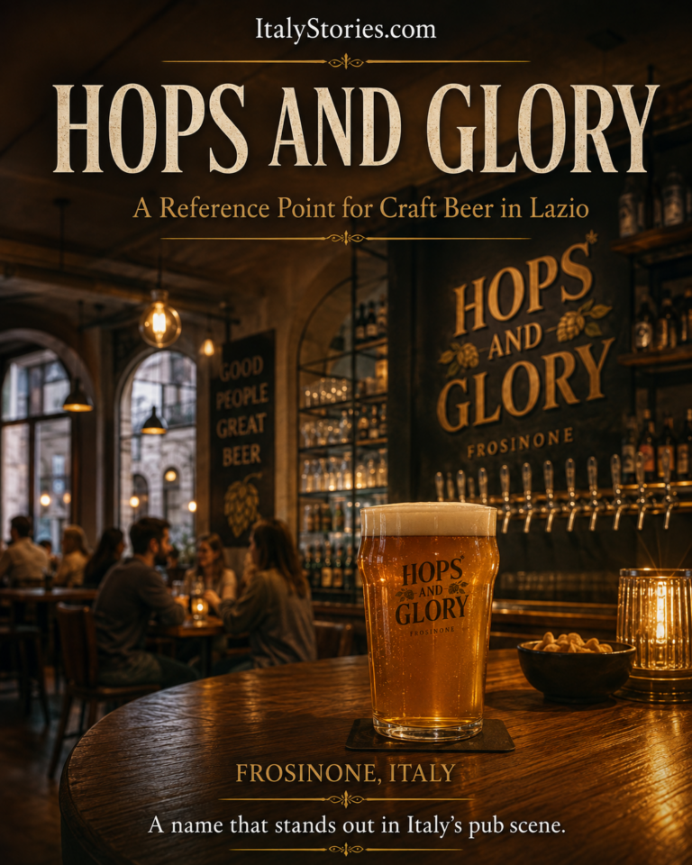 Hops and Glory pub in Frosinone, Lazio