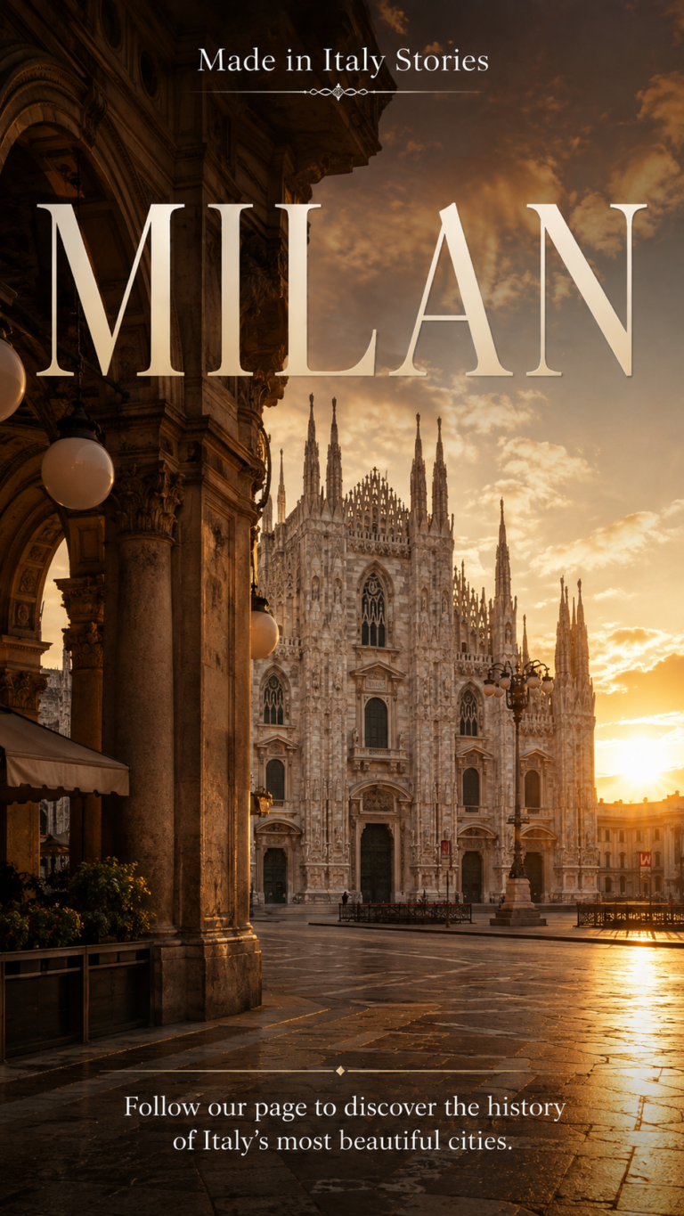 Milan Cathedral at sunset