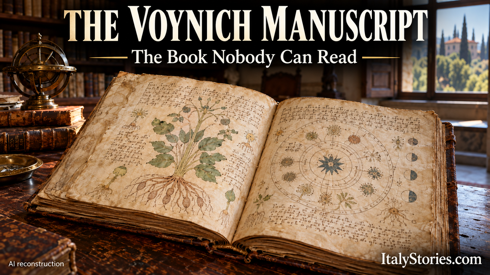 THE VOYNICH MANUSCRIPT: THE BOOK REDISCOVERED IN ITALY THAT HAS KEPT ITS SECRET FOR CENTURIES
